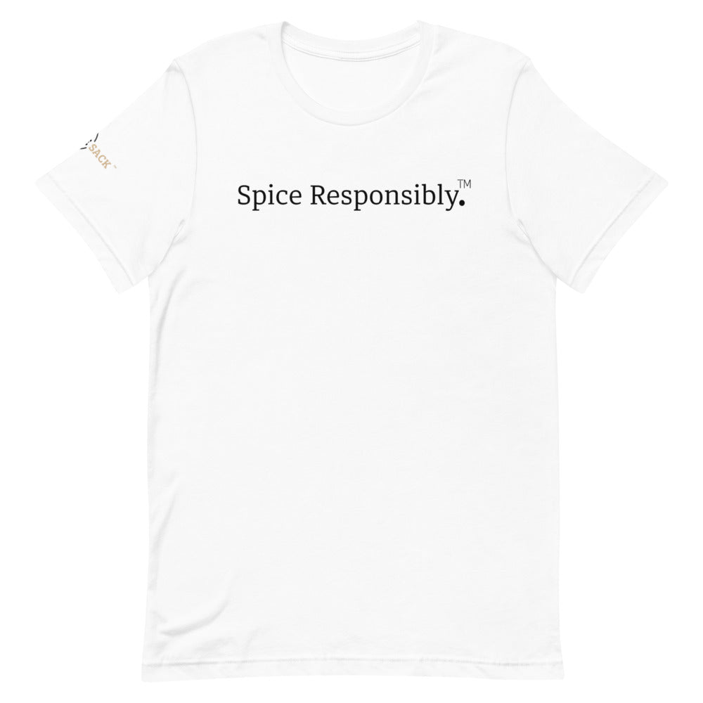Unisex Spice Responsibly White Tee