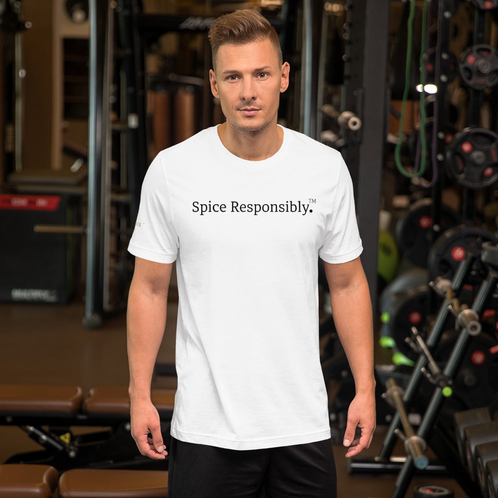 Unisex Spice Responsibly White Tee