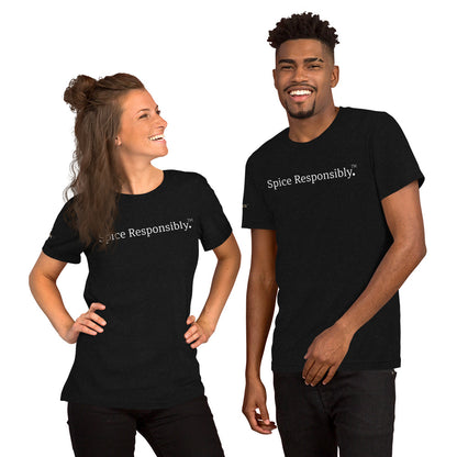 Unisex Spice Responsibly Black Tee